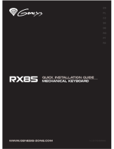 Genesis RX85 Quick Installation Manual