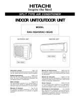 Hitachi RAC-18GH5 Manual do usuário