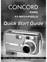 Concord Camera 4340z Guia rápido