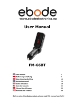 Ebode FM-66BT Manual do usuário