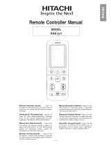 Hitachi RAR-5J1 Manual do usuário