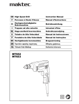 Maktec MT653 Manual do usuário