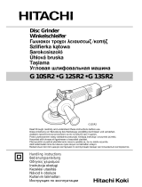Hitachi G12SR2 Handling Instructions Manual