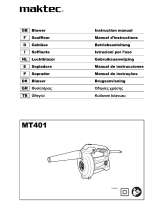 Maktec MT401 Manual do proprietário