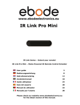 Ebode IR Link Pro Mini Manual do usuário