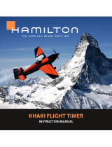Hamilton KHAKI FLIGHT TIMER Manual do proprietário