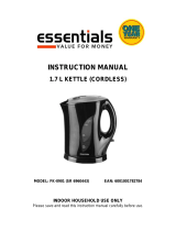 Essentials FK-0901 Manual do usuário