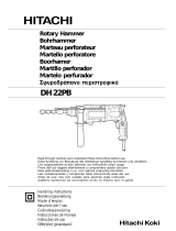 Hitachi Koki USA DH22PB Manual do usuário