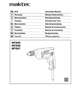 Maktec MT605 Manual do usuário