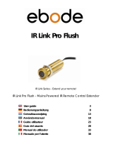 Ebode IR Link Pro Flush Manual do usuário