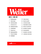 Weller WD 1M Manual do usuário