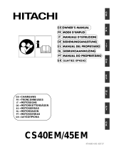 Hitachi CS45EM Manual do proprietário