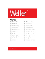 Weller WTCP 51 Manual do usuário