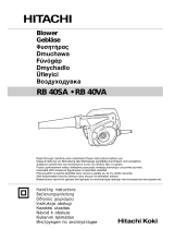 Hitachi RB 40VA Manual do usuário