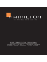 Hamilton caliber 7751 Manual do usuário