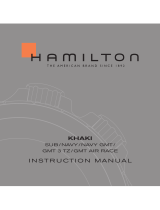 Hamilton GMT 3 TZ Manual do usuário