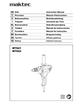 Maktec MT622 Manual do usuário