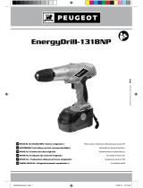 Peugeot EnergyDrill-1318NP Manual do usuário