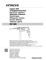 Hitachi DV16V Handling Instructions Manual