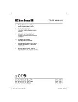 EINHELL TE-CD 18/48 Li-i Manual do usuário