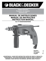 Black & Decker HD400 Manual do usuário