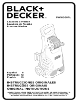 Black & Decker PW1800SPL Manual do usuário