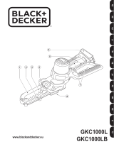 Black & Decker GKC1000L Manual do usuário