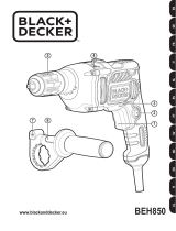 BLACK+DECKER BEH850K Manual do usuário