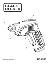 Black & Decker BDAS36V Manual do usuário