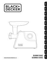 BLACK+DECKER BXMM1000E Manual do usuário