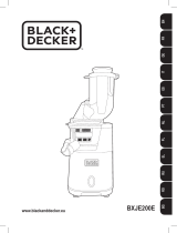Black & Decker BXJE200E Manual do usuário