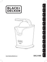 Black & Decker BXCJ100E Manual do usuário