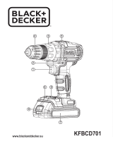 Black & Decker KFBCD701 Manual do usuário