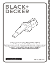 Black & Decker PV1820LAVC Manual do usuário