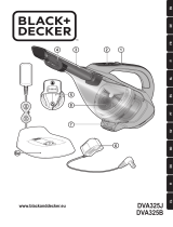 Black & Decker DVA325B Manual do usuário