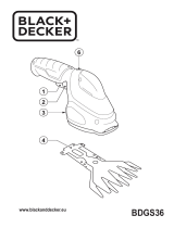 Black & Decker BDGS36 Manual do usuário