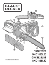 Black & Decker GKC1825L50 Manual do usuário
