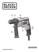 BLACK+DECKER BDHD500 Manual do usuário
