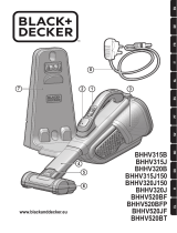 Black & Decker Dustbuster BHHV320J150 Manual do proprietário