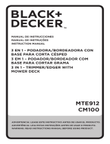 Black & Decker MTE912 Manual do usuário