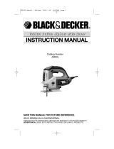Black & Decker JS650LK Manual do usuário