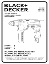 Black & Decker HD555-B3 Manual do usuário