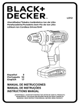 Black & Decker LD12SC-AR Manual do usuário