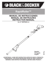 Black & Decker BDPR400-LA RapidRoller Manual do usuário