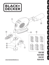Black & Decker KA161K Manual do usuário