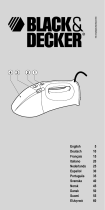Black & Decker Dustbuster Manual do usuário