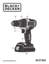 Black & Decker BCD700S Manual do usuário