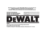 DeWalt DW505 Manual do usuário