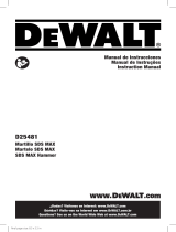 DeWalt D25481K Manual do usuário