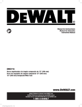 DeWalt DWS715-B3 Manual do usuário